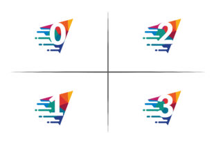 0123 Colorful Mosaic Logo: A Strategic Visual Identity for Modern Professionals and Brands