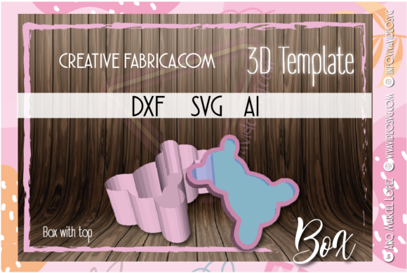 Bear Box for Flower and Chocolate