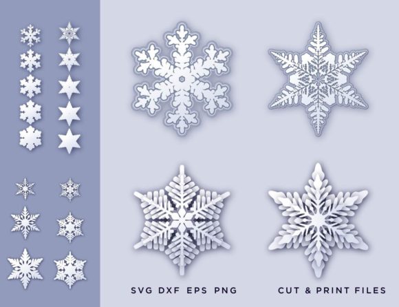 Christmas Snowflakes: A Font That Captures Winter's Magic