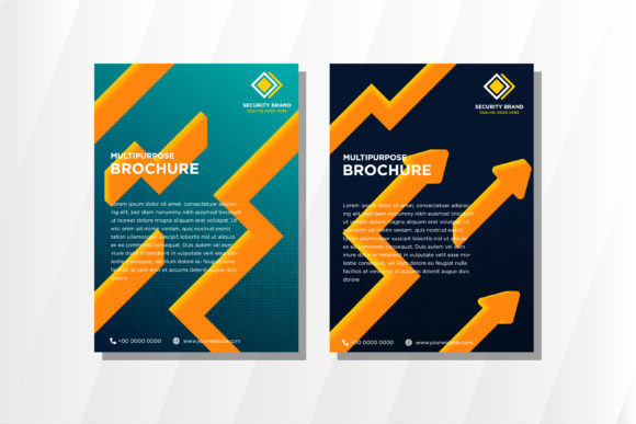 Cover Brochure Vertical Arrow: Design That Directs Attention