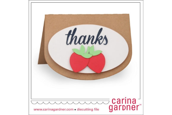 Evaluating the Strawberry Thank You Card for Personal and Professional Use