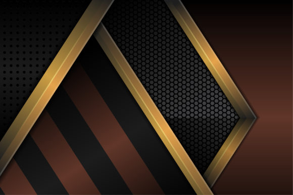 Geometric Background Gold Brown Black: A Practical Design Resource for Professional Projects