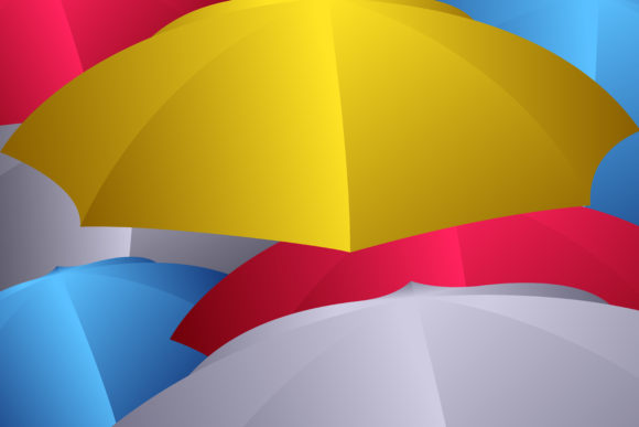 How an Umbrella Pattern Background Colorful Transforms Digital Spaces