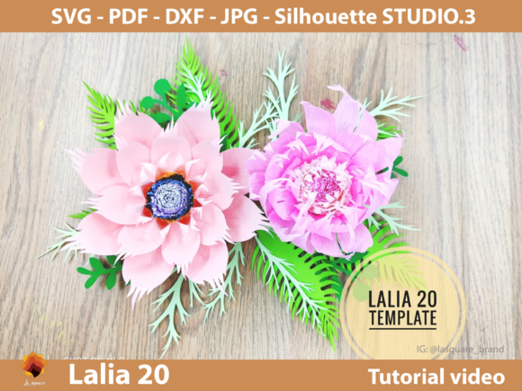 Lalia 20 Paper Flowers Templates Review