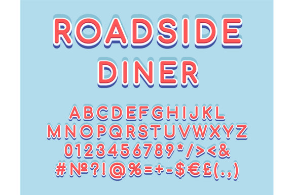 Roadside Diner Header Vintage Alphabet: A Practical Guide for Designers and Creators