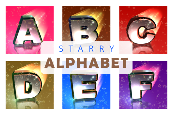 The Allure of Starry Night Alphabet Letters in Modern Design and Expression