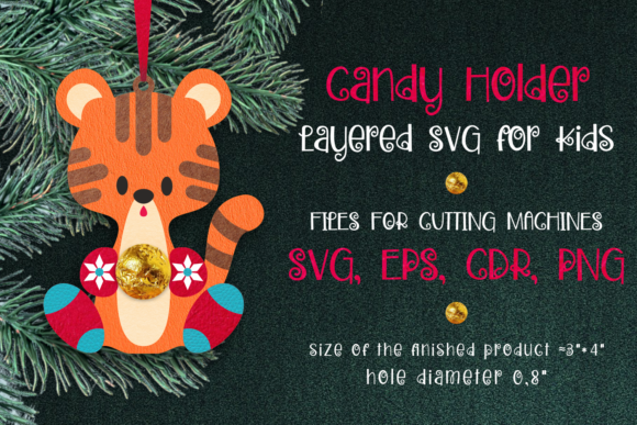 The Candy Holder Christmas Ornament Tiger: A Unique Holiday Tradition