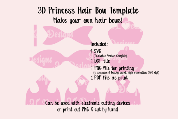 The Complete Guide to the Princess Crown Bow Template: Crafting, Customizing, and Creating Beautiful Hair Bows