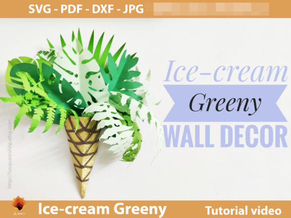 Unlock Creative Possibilities with Paper Ice-Cream Tropical Templates