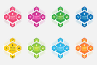 Unlocking Visual Data with the Multicolor Hexagon Cyclus Four Infograph